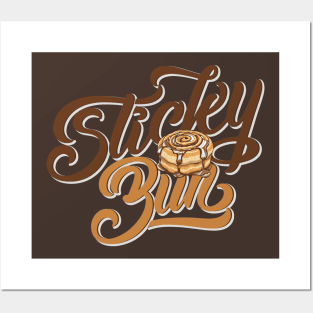 National Sticky Bun Day – February Posters and Art